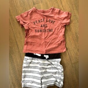 Peace, Love & Sunshine Baby Outfit ✌️ ❤️ ☀️